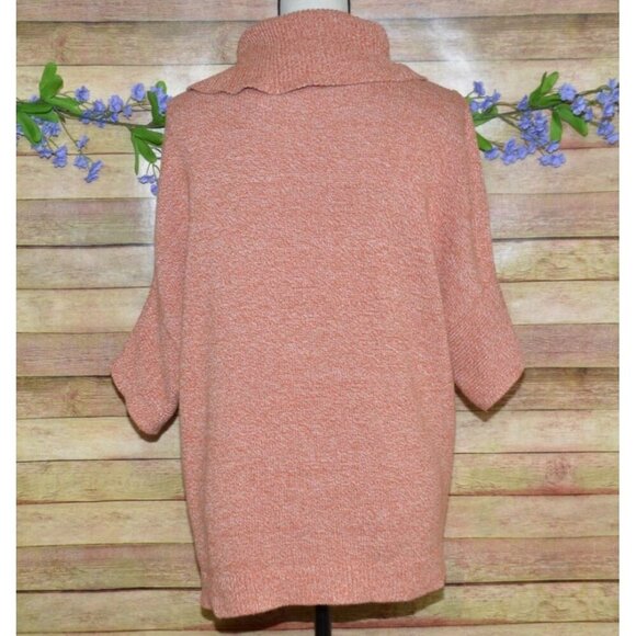 Cabi Ladies Short Sleeve Pullover Cowl Neck Sweater Size XS Stretch Casual Warm - Picture 5 of 8